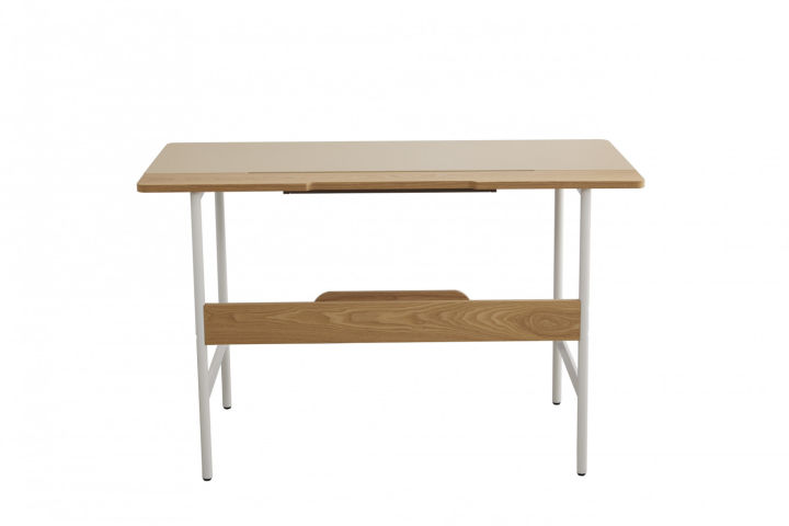 modernform-โต๊ะทำงาน-whomo-120x60x75-ท็อปmdfทำสีเบจ-ขาเหล็กขาว