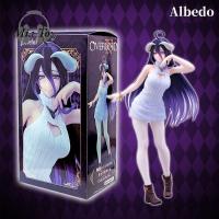 MIA Albedo SO-Bin ฟิกเกอร์อนิเมะ Albedo SO-Bin เสื้อถักสีขาว ราชาแห่งอันเดด ของเล่นฟิกเกอร์ 22ซม. ค่ะ ของเล่นเด็กเด็ก