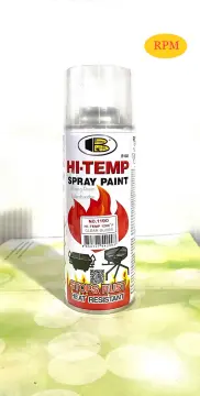 Bosny Spray Paint Hi Temp 1200F No. 1190 Clear Gloss 400cc/ml