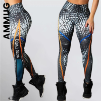 Ammug ผู้หญิงที่ไร้รอยต่อใหม่ขนาดใหญ่ถุงน่องเลกกิ้งสตรียิมเสียงขรม Leggings ผู้หญิงสปอร์ตถุงน่องกีฬา Leggings หญิง