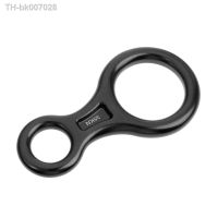 ﺴ☂☈  35KN Safety Rock Climbing Figure 8 Rope Descender Belay Device Caving Rappelling  Gear Equipment for Mountaineering