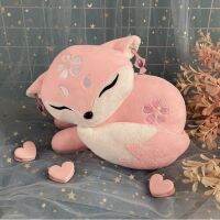 {Icc toy}20Cm เกม Genshin Impact Yae Miko ตุ๊กตาหมาจิ้งจอก Boneka Mainan Yaemiko อุปกรณ์ประกอบการ Cosplay หมอนอิงคริสต์มาสเด็ก39; S ของขวัญ