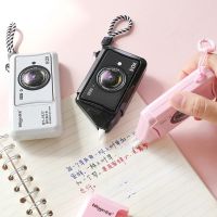 Cartoon White Corrector Student  Gifts Writing Corrector Alteration Tape Correction Supplies Camera Correction Tape Correction Liquid Pens