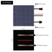 1~5Pcs WS2812B RGB LED Digital Flexible Individually Addressable Panel Light Strip WS2812 8x8 16x16 8x32 Module Matrix Screen 5V