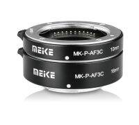 MEIKE MK-P-AF3C Metal Auto Focus Macro Extension Tube Set for M43 (Olympus/Panasonic) สีดำ