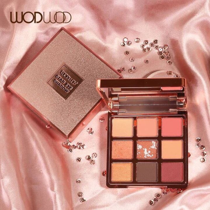 wodwod-eyeshadow-อายแชโดว์สีหวานๆ-เนื้อแมท-มีประกายชิมเมอร์-สีสวย-ชัด-ติดทนนาน-ของแท้-พร้อมส่ง