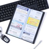 hot！【DT】▤  Portable120/160/180/240/300 Cards Leather Business Name ID Credit Card Holder Organizer Book  Bank