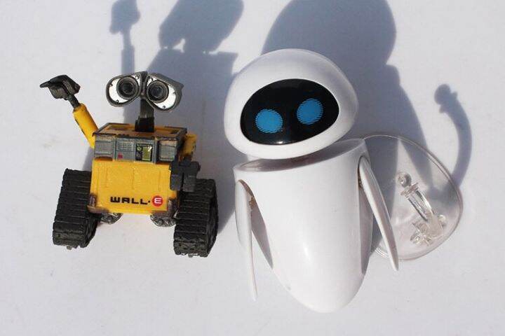 2ชิ้น-ล็อต-walle-robot-walle-และ-eve-pvc-action-figure-ของเล่นตุ๊กตารุ่น