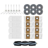 Replacement Parts Roller Brush Side Brushes Filters Compatible for Ecovacs T10 Turbo Vacuum Cleaner Accessories