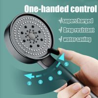 5 Modes Shower Head Adjustable High Pressure Water Saving Shower Head Water Massage Shower Head for Bathroom Accessories