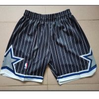 เสื้อคุณภาพสูง ■NBA Shorts Orlando Magic Sports shorts black Stripe
