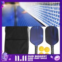 Pickleball Paddle Glass Fiber PP Core Pickleball Racket Set with 4 Balls for Sports Training