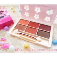 CDE Eyeshadow Palette 6 Colors อายแชโดว์ พาเลททาตา 6 ช่อง ***ของแท้ พร้อมส่ง