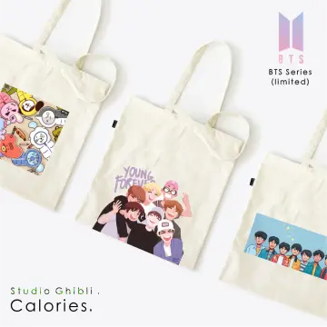 BTS Jimin Nevermind B, 방탄소년단' Tote Bag