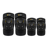 1คู่ Kneepad Elbow Pads Shock Absorption Keep Warm Riding Elbow Guard เข่า Pads พร้อมแถบสะท้อนแสงสำหรับกีฬากลางแจ้ง