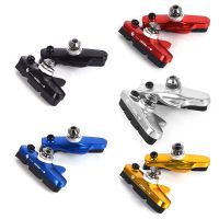 One Pair Mountain Road Mute Bike Brake pads MTB Bicycle Braking V-Brake Holder Shoes Rubber Blocks Durable Cycling Accessories