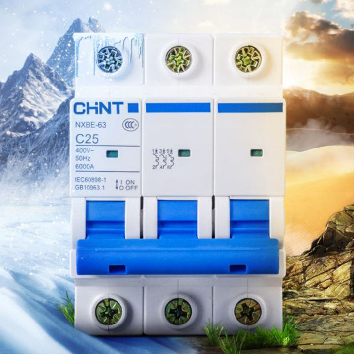 chint-เครื่องตัดวงจรไฟฟ้า-เบรคเกอร์ไฟฟ้ากระแสสลับ-ac-circuit-breaker-cuve-c-ลูกเซอร์กิต-ลูกย่อย-nxb-63-1p-2p-3p-4p-air-open-dz47-แต่ละข้อกำหนด-32a