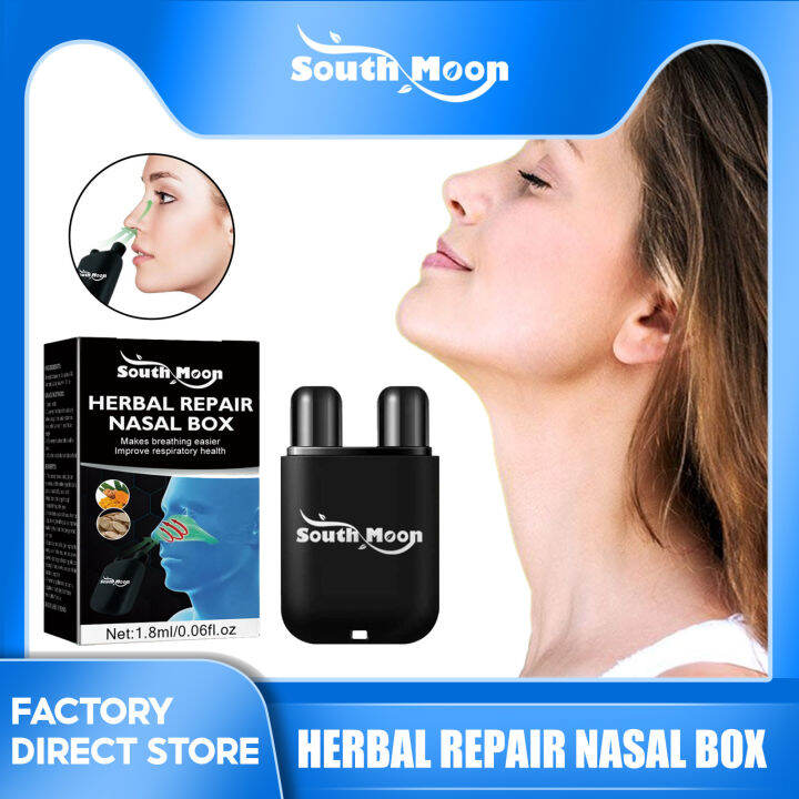 South Moon Nasal Inhaler Treatment Stuffy Nose Rhinitis Nasal Lung