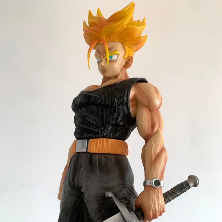 zzooi-30cm-dragon-ball-z-trunks-figurine-gk-super-saiyan-doll-lc-legend-of-guild-wars-model-toys-anime-torankusu-action-figure-statue