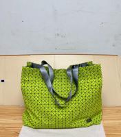 ของแท้ 100%  ISSEY MIYAKE  large capacity single shoulder shopping bag laptop bag pvc handbag Branded crossbody sling bag