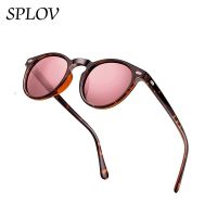 【hot】 New Polarized Sunglasses Men Fashion Round Frame Brand Designer Driving Glasses Oculos De Sol UV400