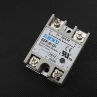 【☄New Arrival☄】 qu7j5lz Ssr-60da รีเลย์ Ssr-75da 60a 80da แบบโซลิดสเตทรีเลย์100a 80a 3-32V Dc ไปเป็น24-380V Ac Ssr 60da 100da 1ชิ้น