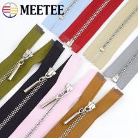 ◕♟℗ 3Pcs 3 Metal Zippers for Bag 15-70cm Sewing Zipper Garment Decor Jeans Zip Repair Kit Replacement DIY Handbag Craft Accessories