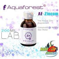 Reef-Aholic Aquaforest Zincum Lab 200ml ซิงคัม สูตรเข้มข้นของ Zinc เป็นแร่ธาตุรองที่สำคัญยิ่งอีกตัวเลย