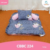 Baby Nest PLAYMATE Baby Mattress Plus Bedcover And Anti Ompol Mattress Baby Cow Mix Dottie Baby Pink By Cuan Baby MEDIUM CBNK PLAYMATE BUNDLING 3 FURING