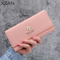 Women Wallets Long Fashion Brand Leather Purse Women Ladies Card Bag For Women 2022 Clutch Women Female Purse Money Clip Wallet