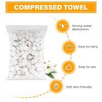 500Pcs Disposable Compressed Towel Wipes Tablet Travel Tissue