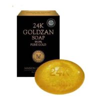 24K Goldzan Soap 99.99% Pure Gold 100g.
