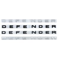 สติกเกอร์ Logo Huruf รถ3D ABS DEFENDER สติ๊กเกอร์และรูปลอกสำหรับพิทักษ์แลนด์โรเวอร์รถฝากระโปรงหน้าติดตัวนูนติดฝากระโปรงท้าย