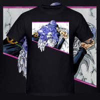 2023 NEW Mens Large T-shirt New T Shirt Abbacchio &amp; Moody Blues T-Shirt Men Cotton Jojo Bizarre Adventure Cute Tee Shirt Short Sleeve Tshirt【Size 4XL-5XL-6XL】 TOPS