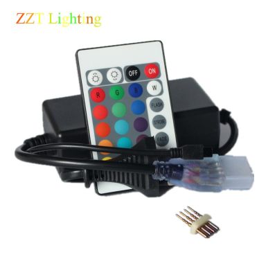 Yingke 24คีย์220V ตัวควบคุมแถบไฟ Led Rgb สามารถเชื่อมต่อ50เครื่องวัดค่า Rgb แถบไฟ Led