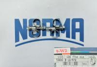 เหล็กรัดท่อสเตนเลส เข็มขัด NORMA W2-9 (8-12)-(130-150) NORMA TORRO W2 clamp (4ตัว/ชุด)