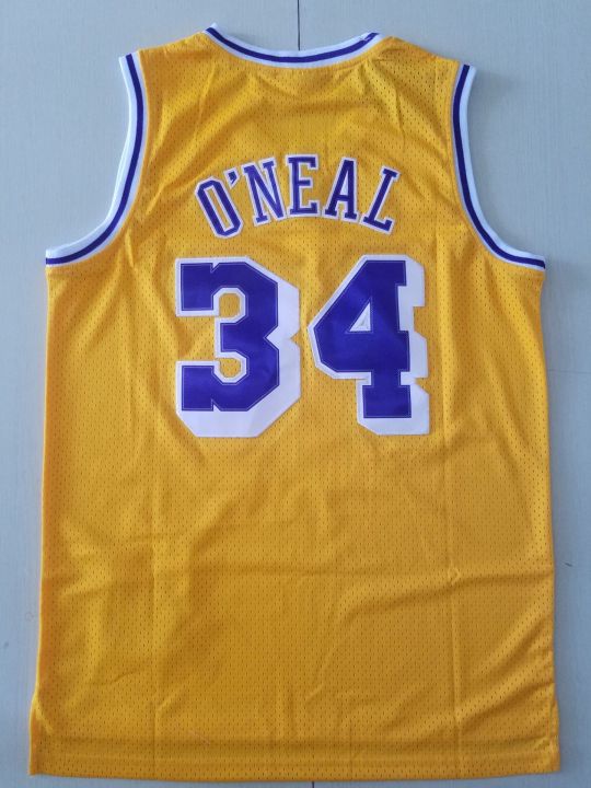 ready-stock-ready-stock-hot-sale-mens-los-angeles-lakerss-34-shaquille-oneal-hardwood-classics-yellow-jersey