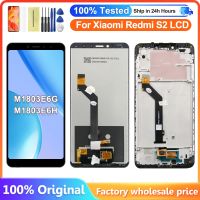 ♙ 100 Original New For Xiaomi Redmi S2 LCD Display Touch Screen Digitizer Assembly with Frame For redmi s2 lcd Phone Pantalla