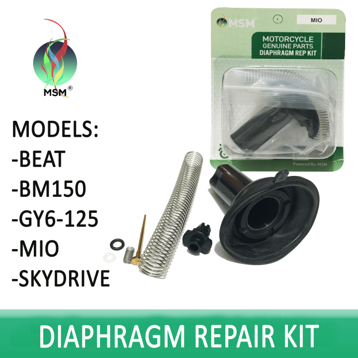 MSM Motorcycle Diaphragm Repair Kit Lazada PH