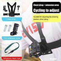 ที่ใส่คลิปโทรศัพท์แบบปรับได้โทรศัพท์มือถือ Chest Mount Harness Strap Holder For For For