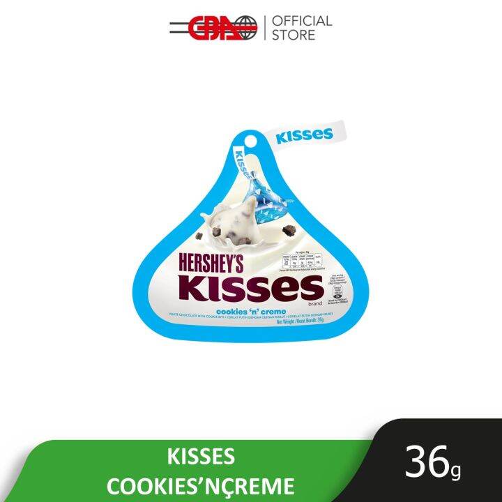 Hershey's Kisses Cookies 'N' Creme 36g | Lazada