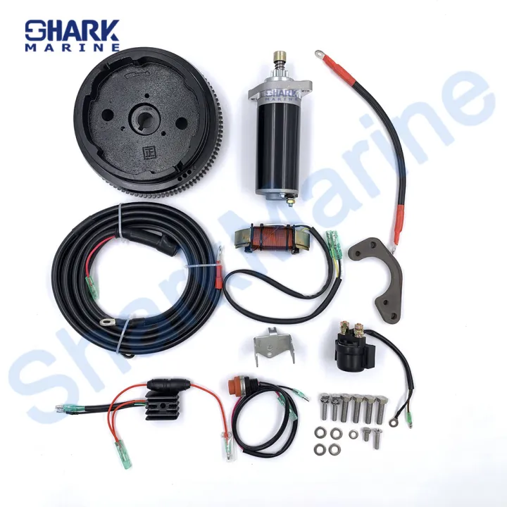 Electrical start conversion kit for TOHATSU 2 stroke 15/18HP outboard