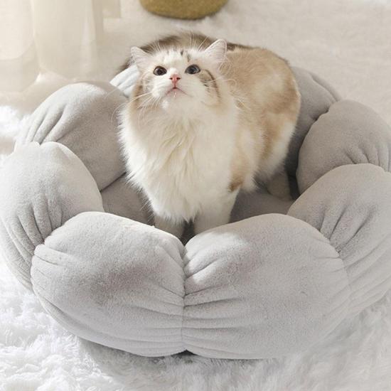 Aov giường cho mèo hình hoa giường cho chó siêu mềm thảm cho mèo thú cưng - ảnh sản phẩm 2