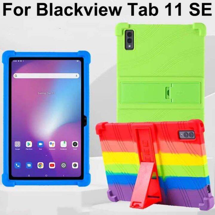 ป้องกันซิลิโคนเคสสำหรับ-blackview-tab-11-se-tab-11-wifi-แบบนิ่มป้องกันการตก-tab11ที่ยึดแท่นตั้งปลอก-tab11wifi-tab11se-ป้องกันการตก