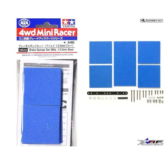 TAMIYA 15512 BRAKE SPONGE SET (MILD 1/2/3MM BLUE) / REM BIRU | Lazada  Indonesia