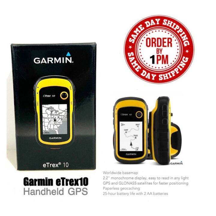 Garmin eTrex 10 GPS Authentic 1 Year Warranty Lazada PH
