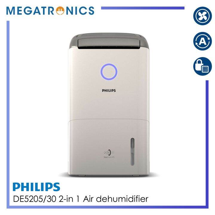 Philips DE5205/30 Series 5000 2in 1 Air Dehumidifier DE5205/30