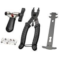 【LZ】♤☃❅  Bike Chain Repair Tools Set cortador de corrente abridor fivela Alicatadores ferramenta indicadora de desgaste acessórios em pé