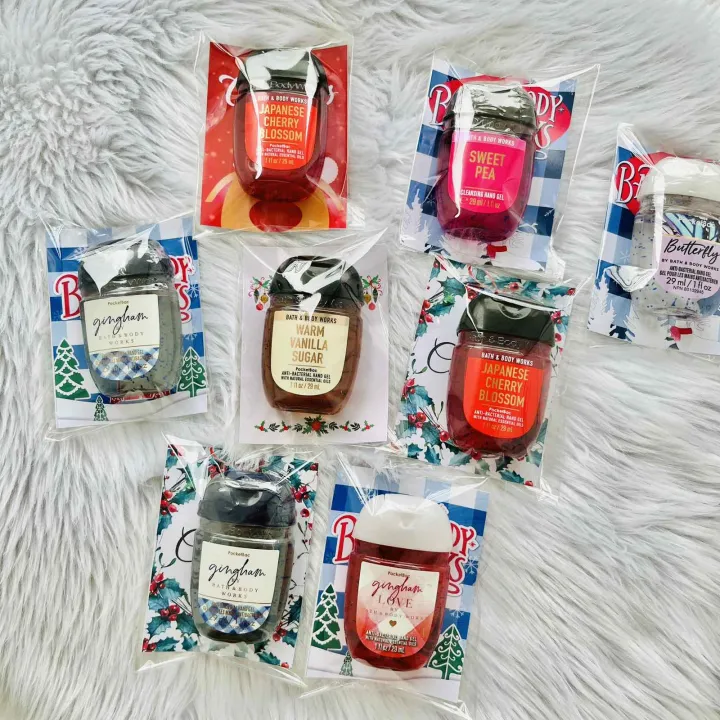 bath and body works hand sanitizer gingham