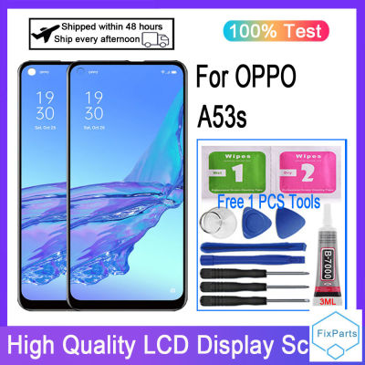 ต้นฉบับสำหรับ OPPO A53s CPH2139 CPH2135จอแสดงผล LCD Touch Screen Digitizer เปลี่ยน
